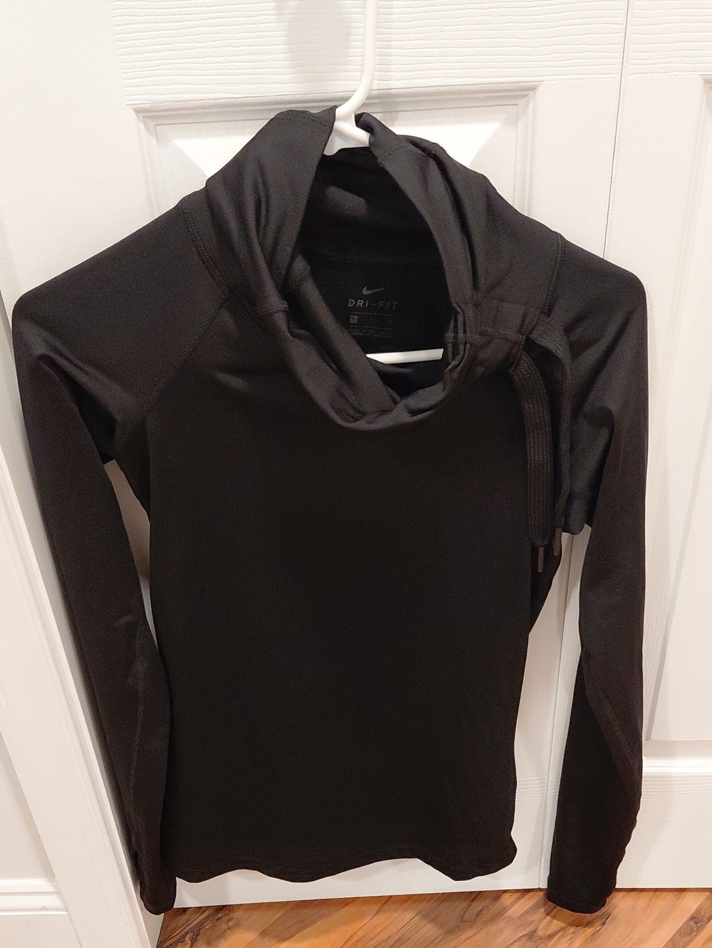 Nike Black Dri-FIT Cowl Neck Long Sleeve